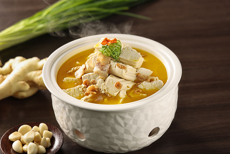 老火鸡汤豆腐